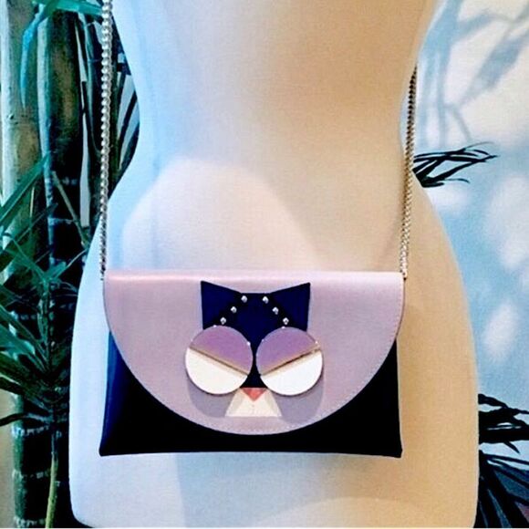 KATE SPADE SMITTEN KITTEN CHAIN WALLET - Picture 2 of 12